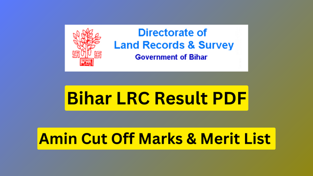 Bihar LRC Result 2023 PDF