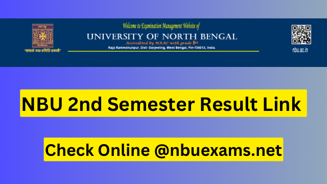 NBU 2nd Semester Result