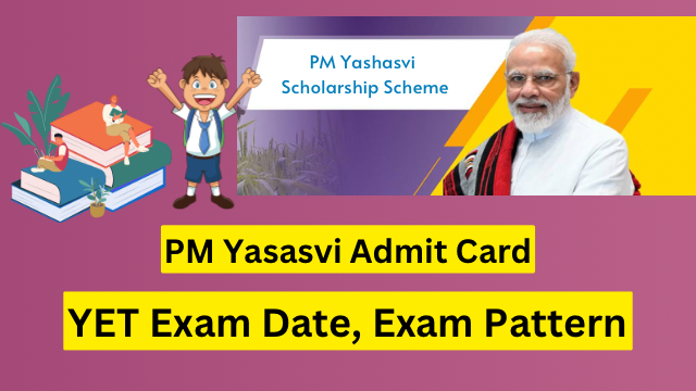 PM Yasasvi Admit Card 2023