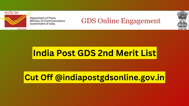 India Post GDS 2nd Merit List 2023,