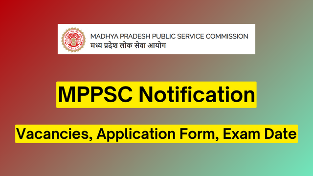 MPPSC Notification 2023