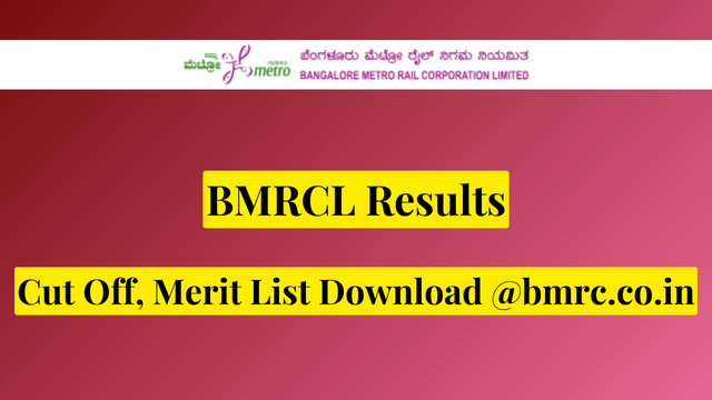 BMRCL Results