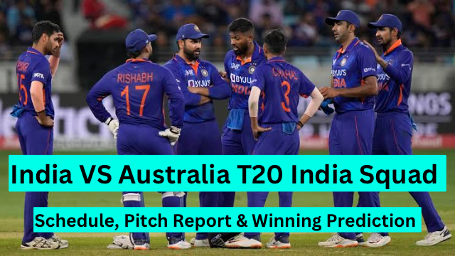 India VS Australia T20 India Squad 