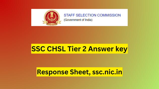 SSC CHSL Tier 2 Answer key 2023