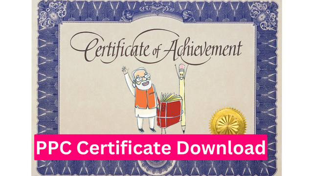 PPC Certificate Download